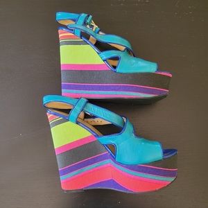Nine West Wedges NWOT